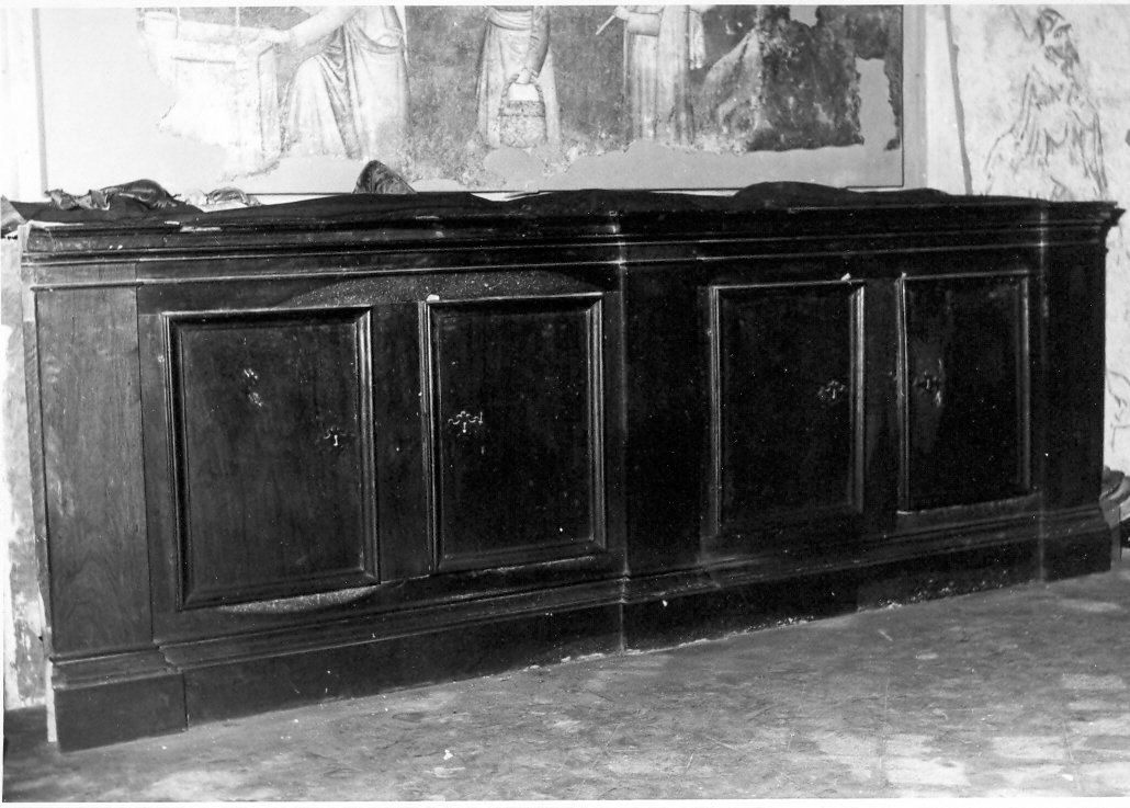 mobile da sacrestia - bottega marchigiana (sec. XVII)