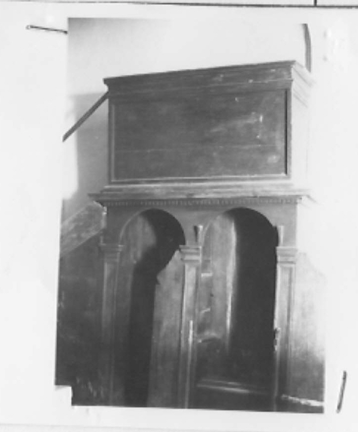 confessionale - bottega marchigiana (sec. XVI)