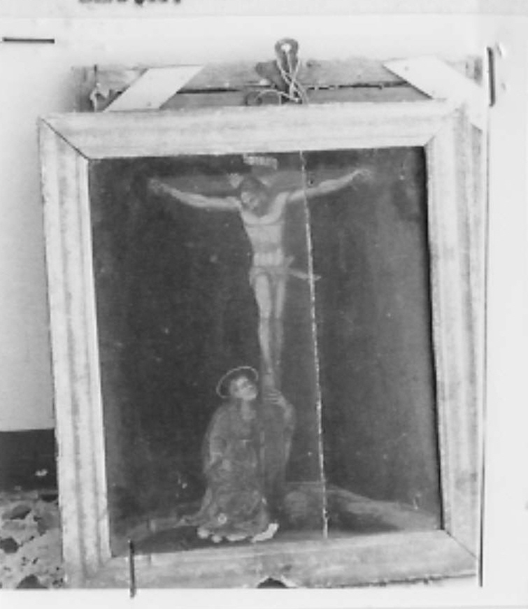 Cristo crocifisso (dipinto) - ambito italiano (sec. XV)