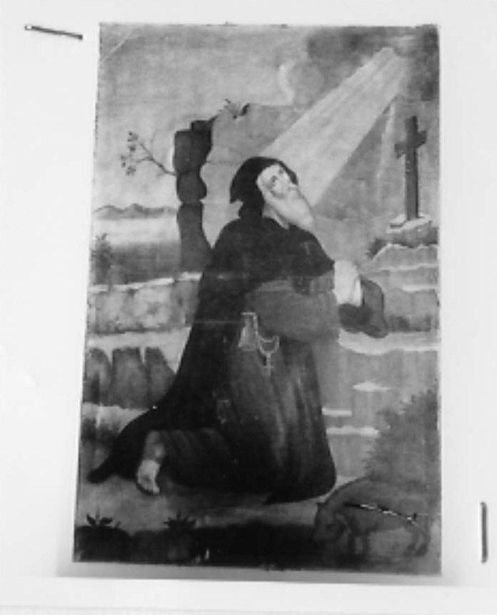 Sant'Antonio Abate (dipinto) - ambito marchigiano (sec. XIX)