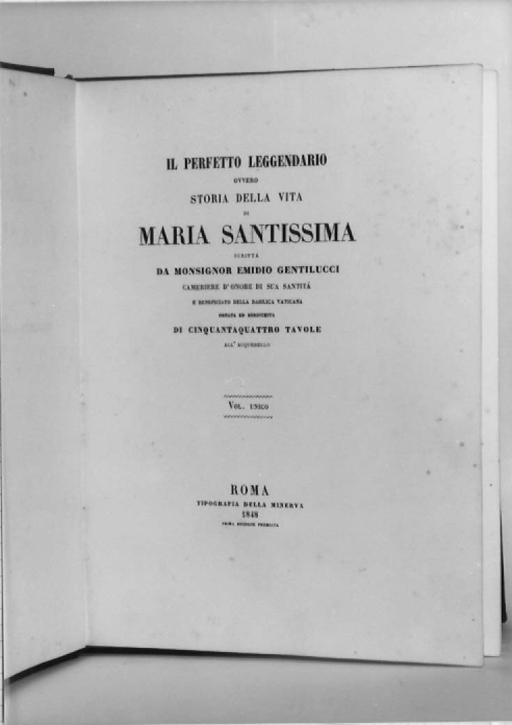 coperta di libro - bottega italiana (sec. XIX)