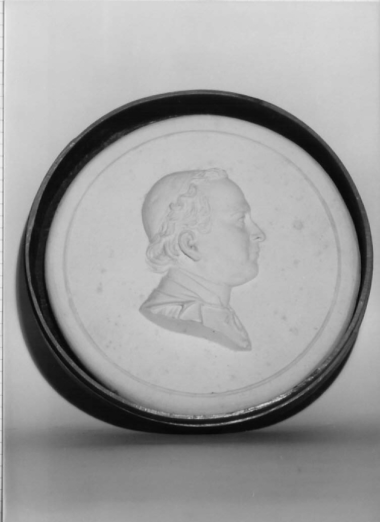 medaglione - bottega marchigiana (sec. XIX)