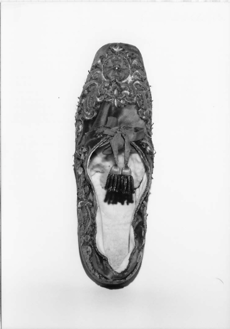 pantofola - manifattura italiana (sec. XIX)