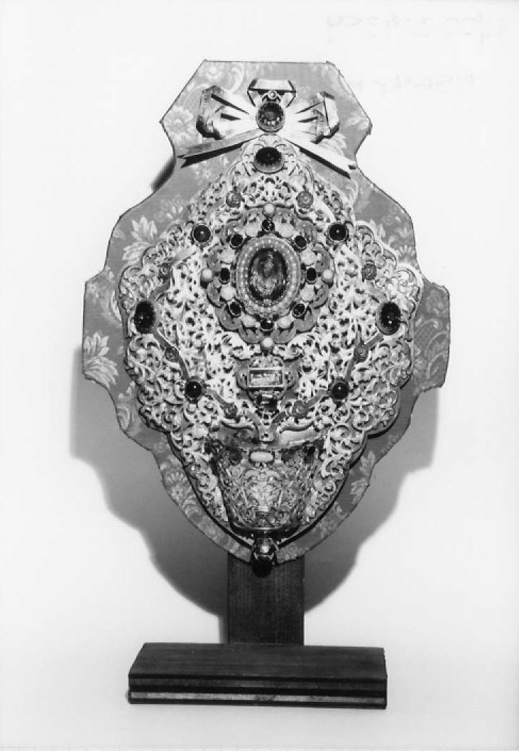 acquasantiera - bottega italiana (sec. XIX)