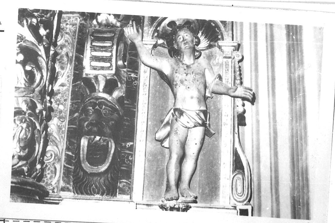 San Sebastiano (statua) - bottega marchigiana (seconda metà sec. XVII)