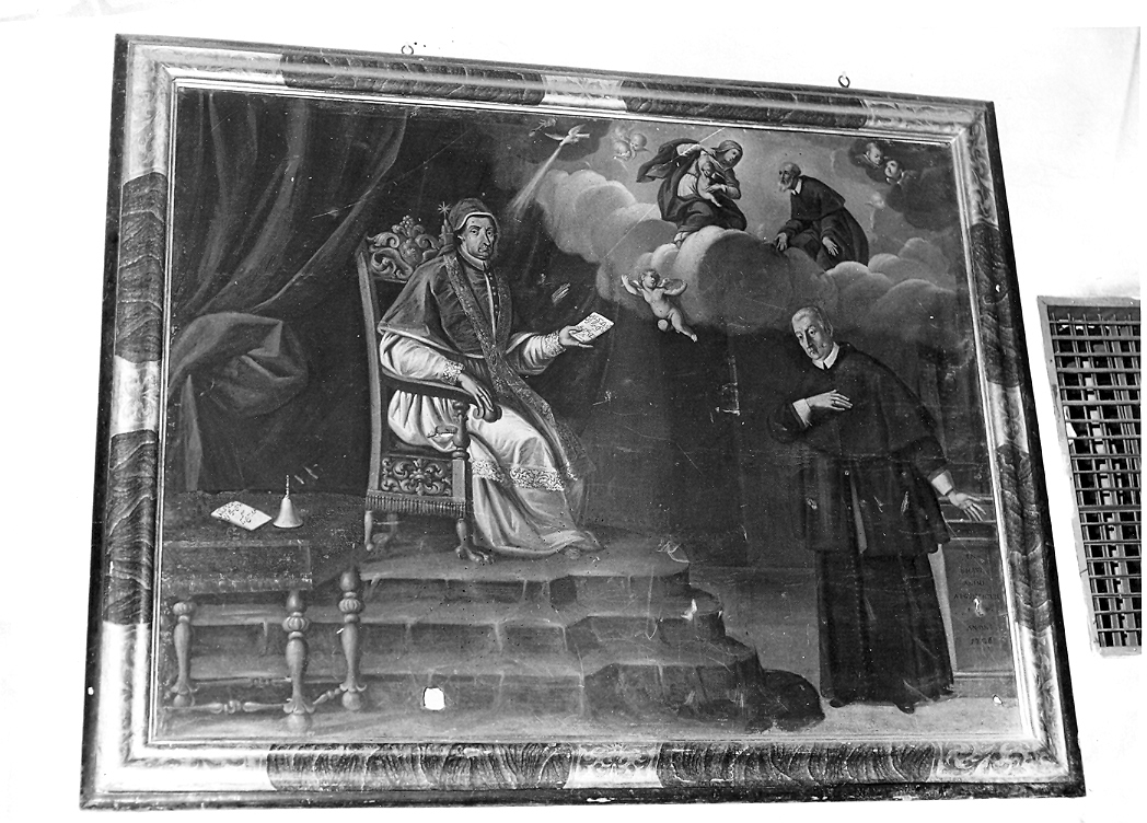 papa Clemente XI (dipinto) - ambito marchigiano (inizio sec. XVIII)