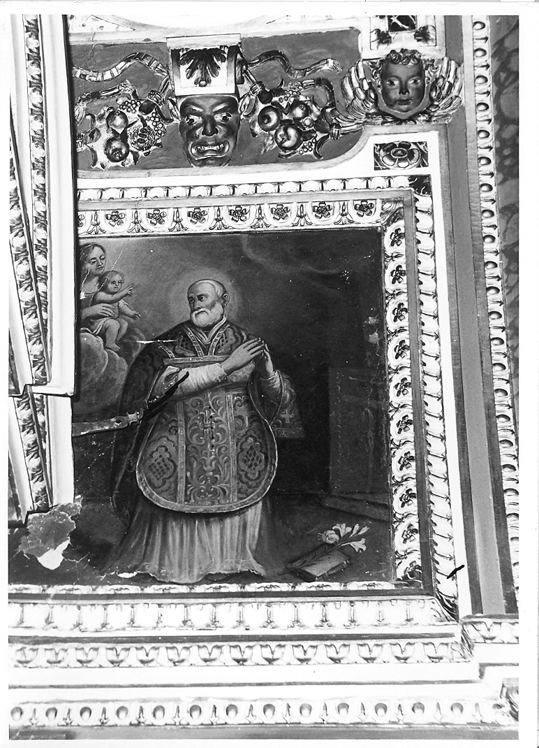 San Filippo Neri (dipinto) - ambito marchigiano (sec. XVII)