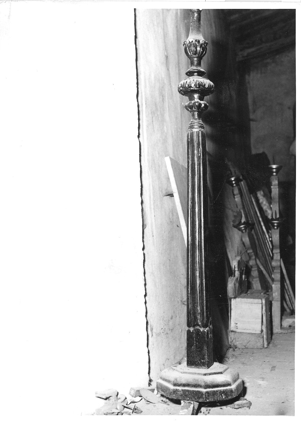 base per croce - bottega marchigiana (sec. XVIII)