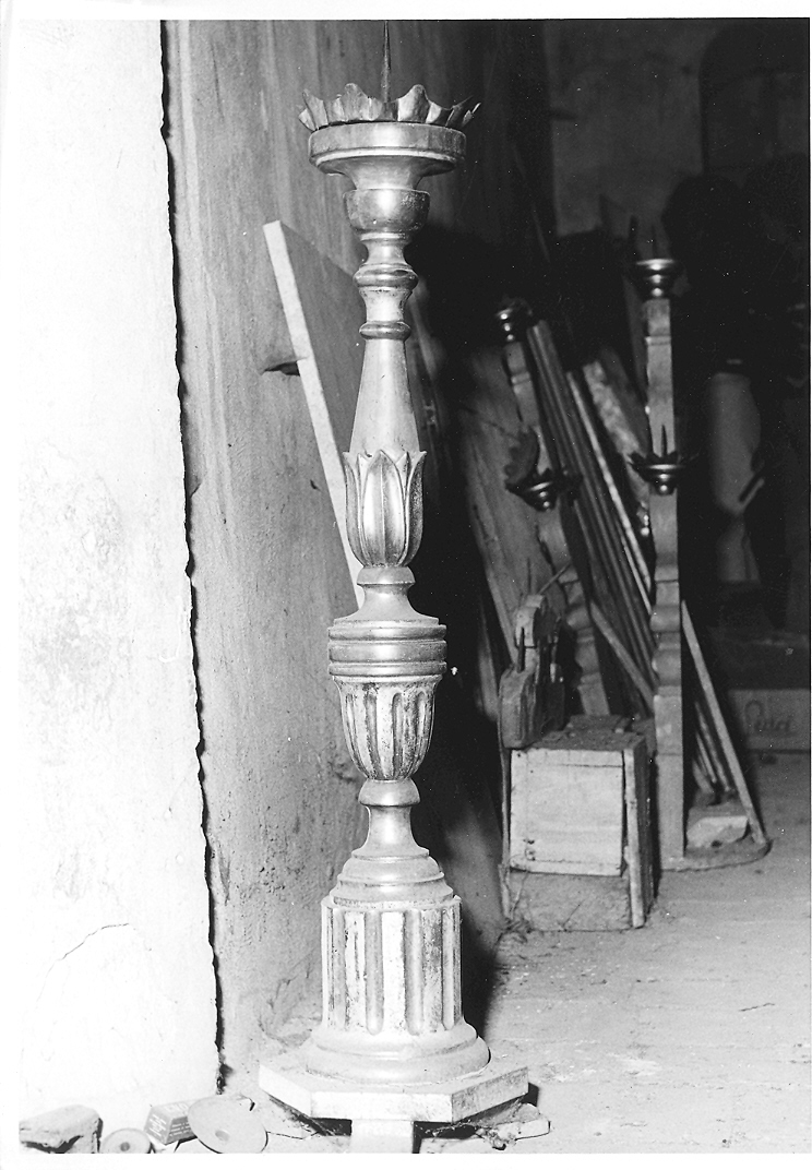 candeliere - bottega marchigiana (sec. XIX)