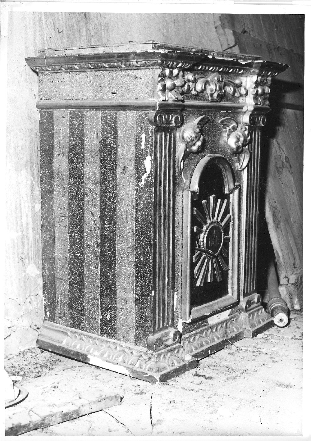 tabernacolo - bottega marchigiana (fine/inizio secc. XVIII/ XIX)