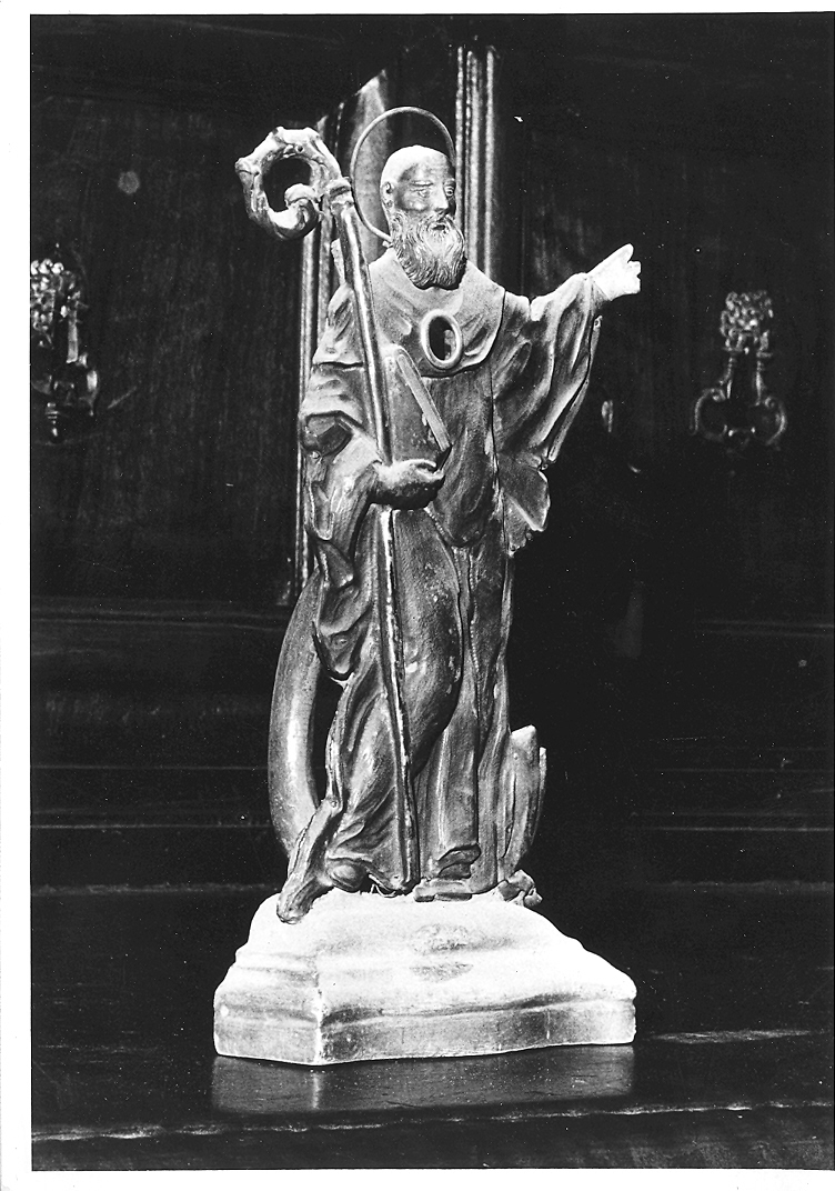 Santo (statua) - bottega marchigiana (sec. XVIII)