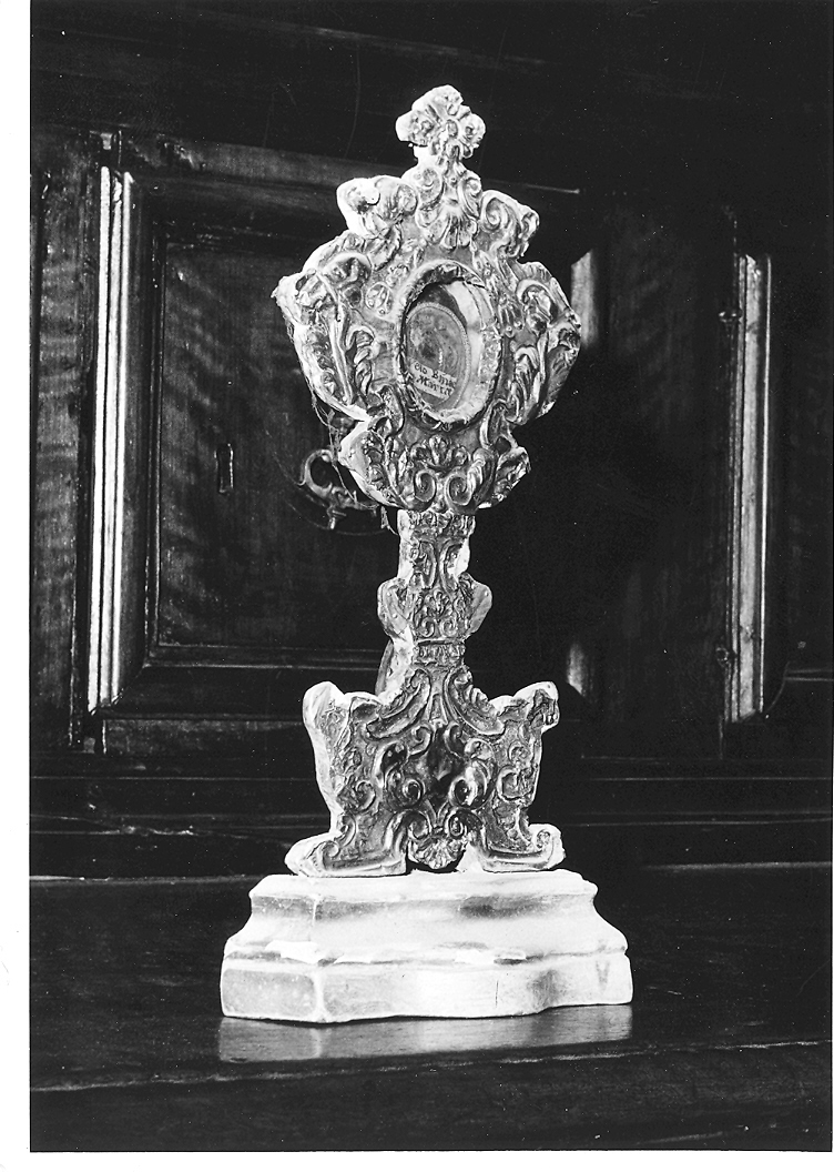 reliquiario - bottega marchigiana (sec. XVIII)