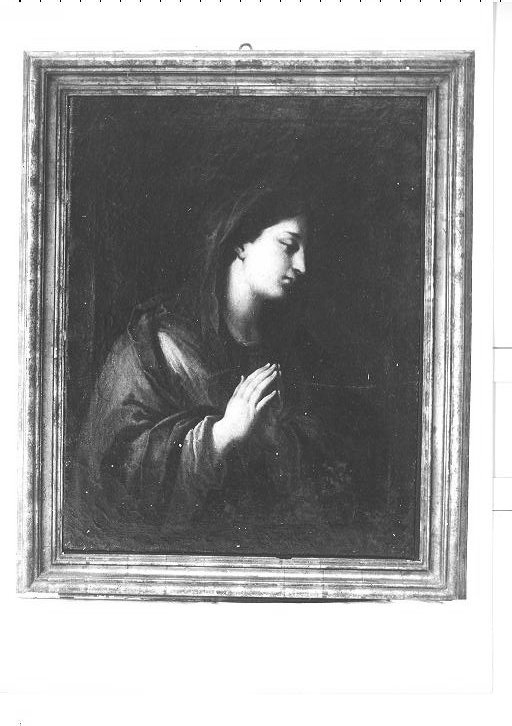 Madonna orante (dipinto) di Mancini Francesco (attribuito) (sec. XVIII)