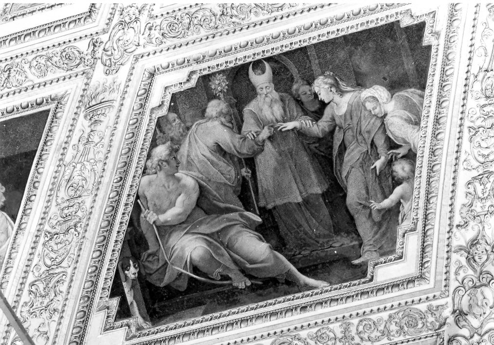 Sposalizio di Maria Vergine (dipinto) di Roncalli Cristoforo detto Pomarancio (sec. XVII)