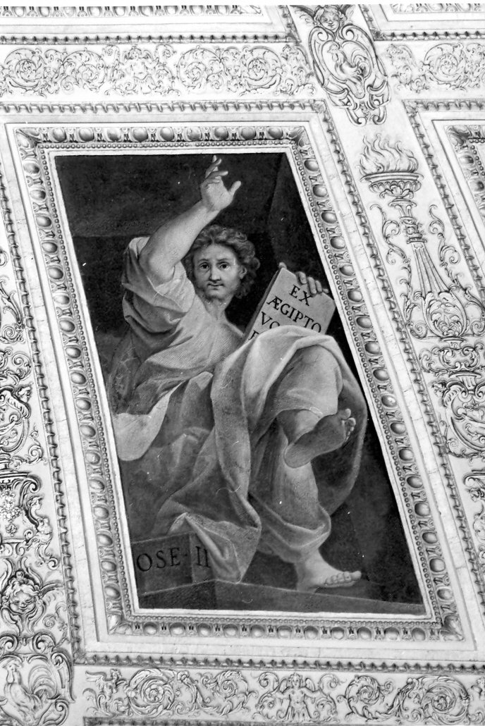 profeta Osea (dipinto) di Roncalli Cristoforo detto Pomarancio (sec. XVII)