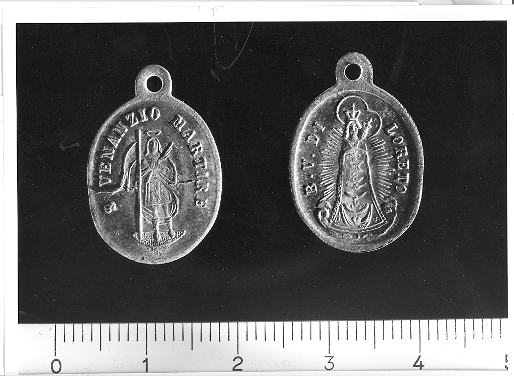 Madonna di Loreto (medaglia) - bottega marchigiana (sec. XX)