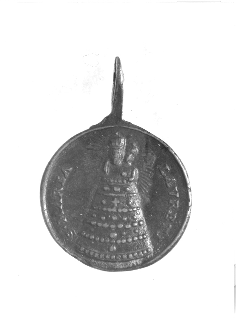 Madonna di Loreto (medaglia) - bottega marchigiana (sec. XVIII)