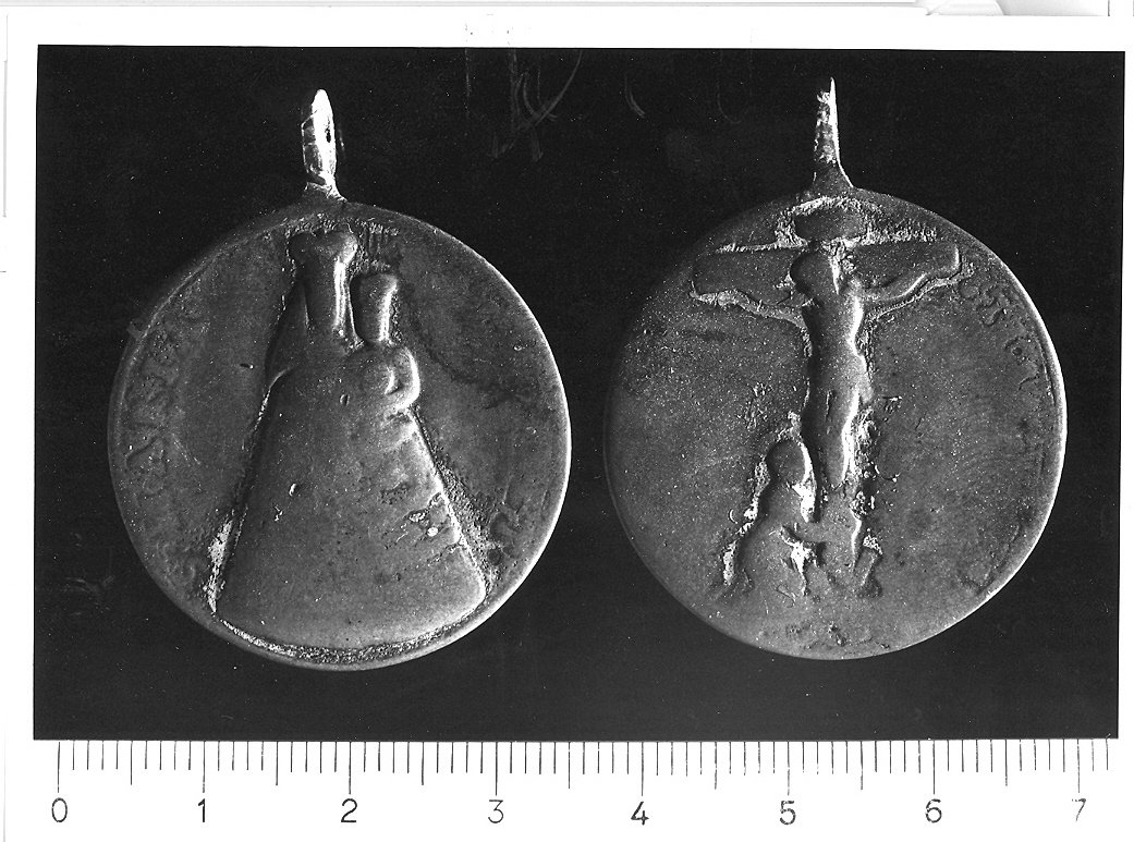 Madonna di Loreto (medaglia) - bottega marchigiana (sec. XIX)