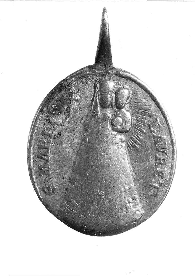 Madonna di Loreto (medaglia) - bottega marchigiana (sec. XVIII)