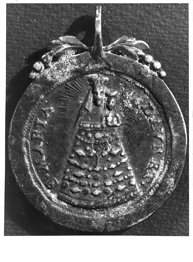 Madonna di Loreto (medaglia) - bottega marchigiana (sec. XVIII)