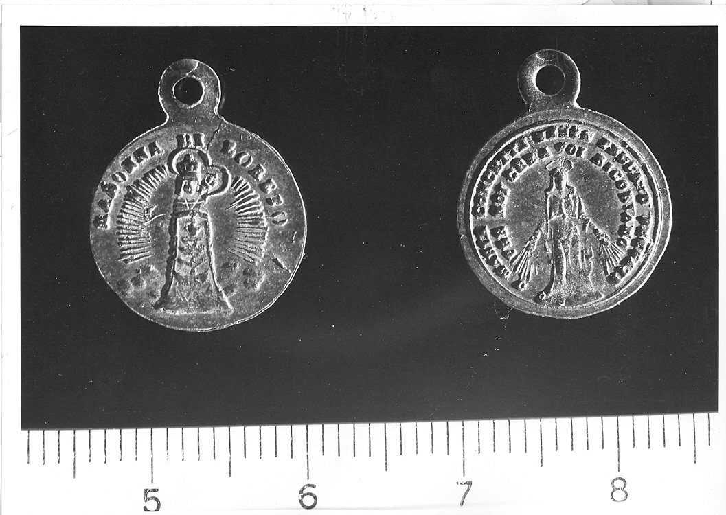 Madonna di Loreto (medaglia) - bottega marchigiana (sec. XX)