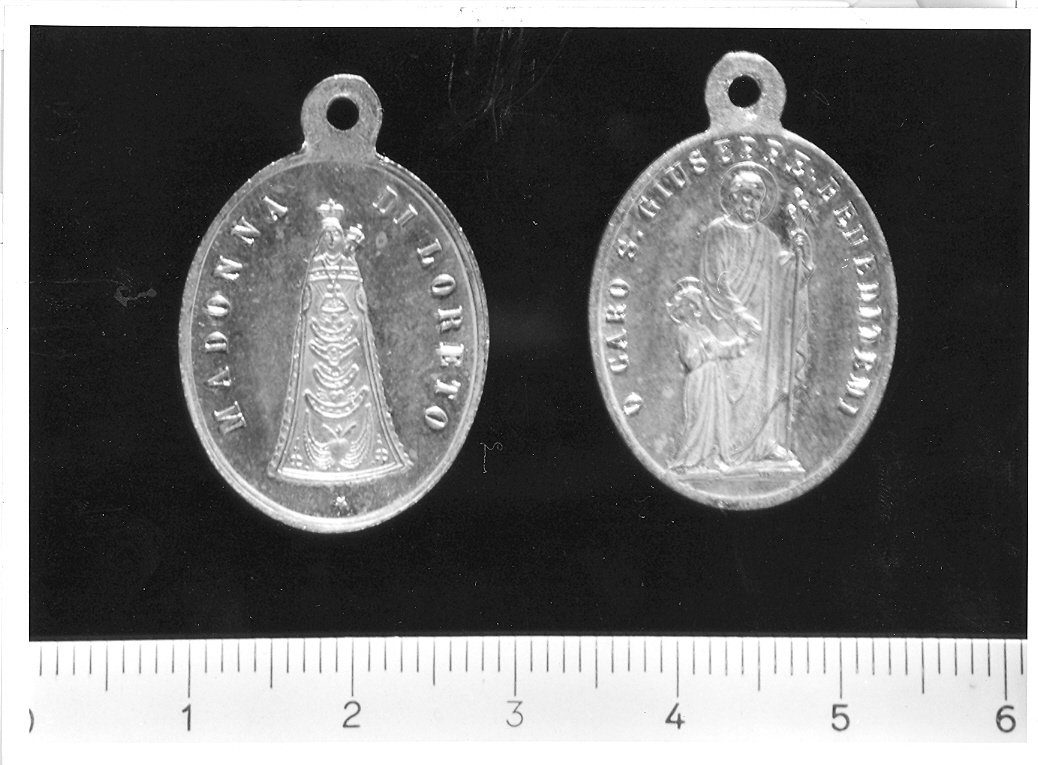 Madonna di Loreto (medaglia) - bottega marchigiana (sec. XX)