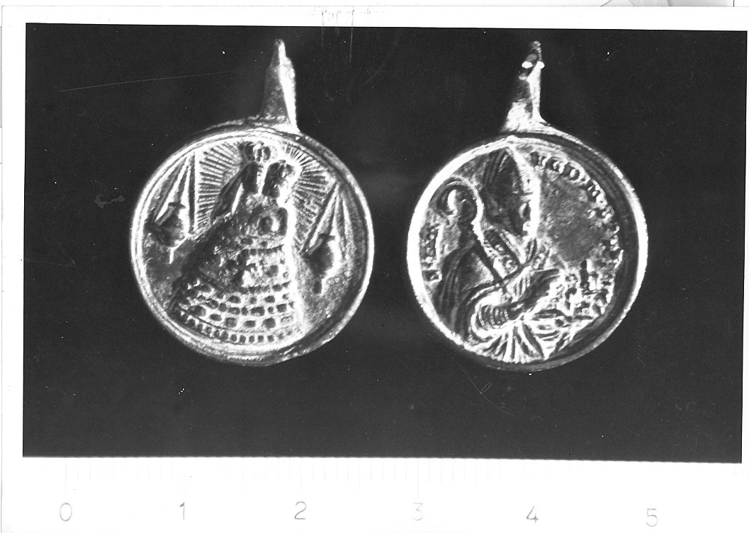 Madonna di Loreto (medaglia) - bottega marchigiana (sec. XIX)