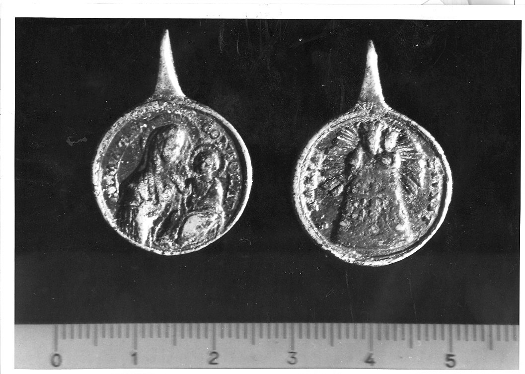 Madonna di Loreto (medaglia) - bottega marchigiana (sec. XVIII)