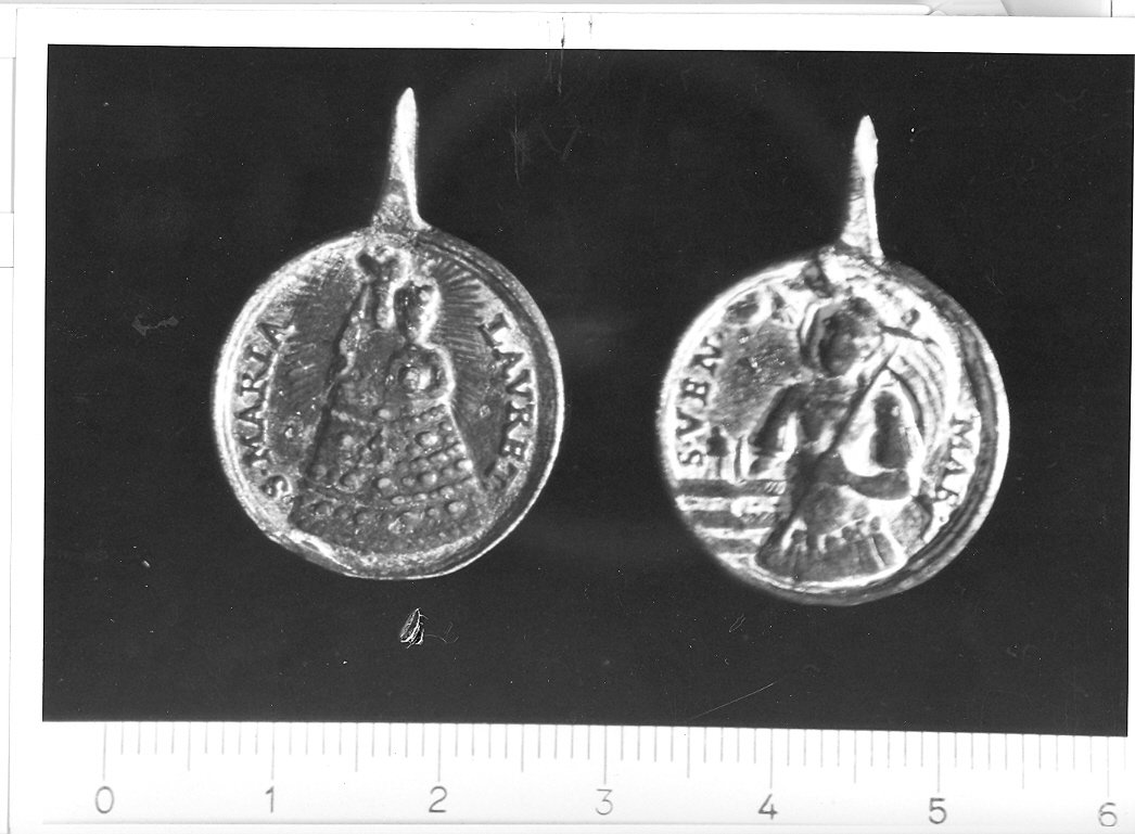 Madonna di Loreto (medaglia) - bottega marchigiana (sec. XIX)