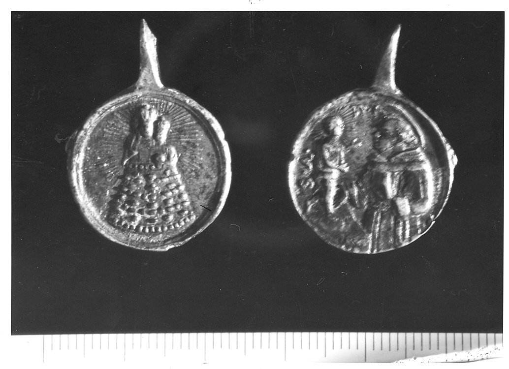 Madonna di Loreto (medaglia) - bottega marchigiana (sec. XIX)