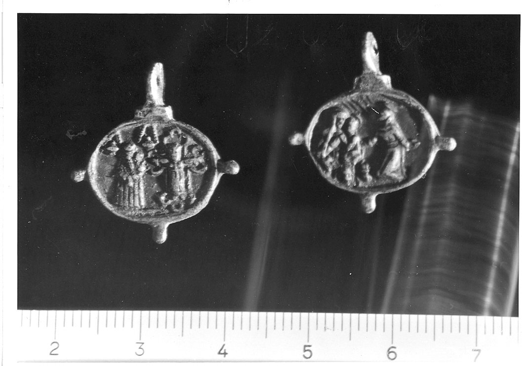 Madonna di Loreto (medaglia) - bottega marchigiana (sec. XVII)