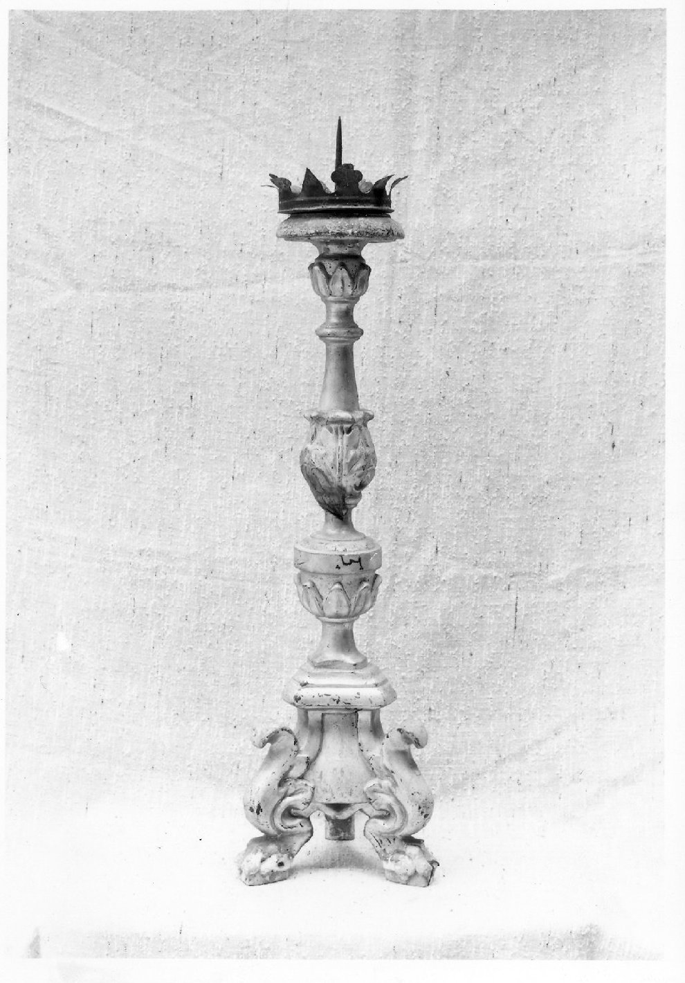 candeliere, serie - bottega marchigiana (sec. XIX)