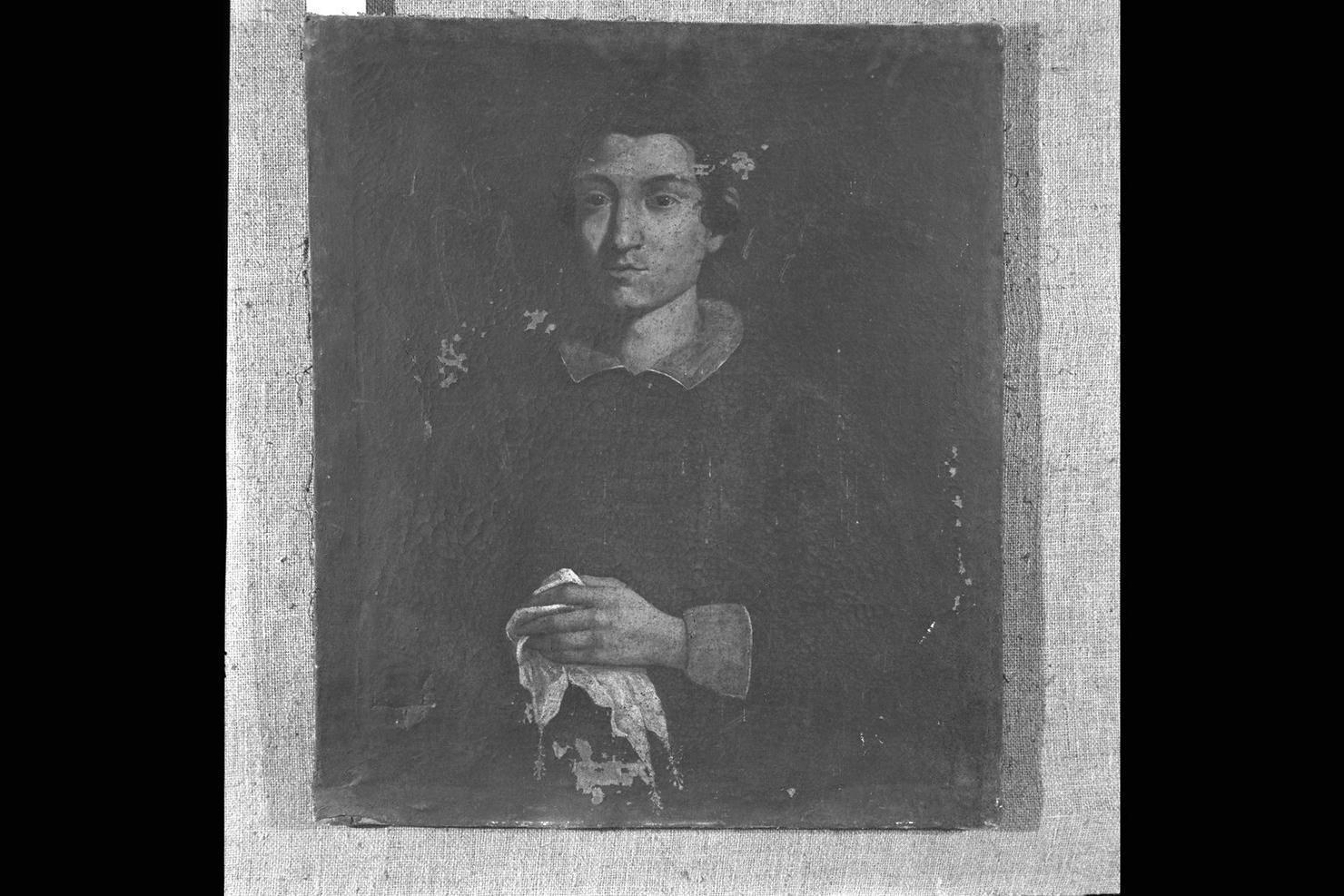 ritratto di giovane uomo (dipinto) - ambito italiano (sec. XVII)