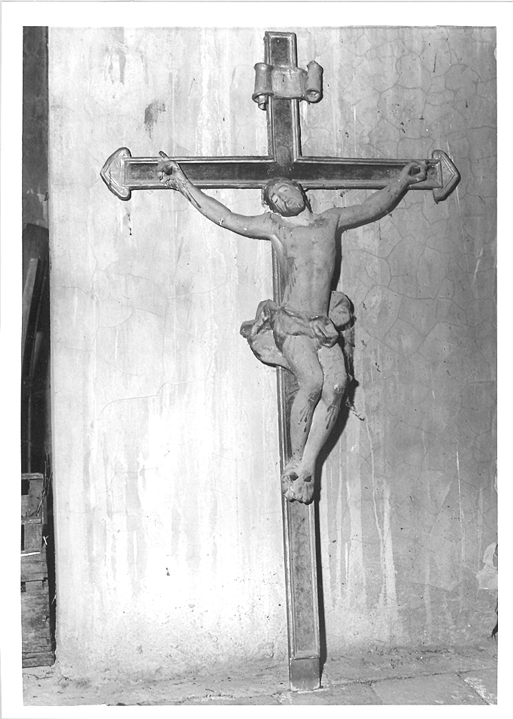 crocifisso - bottega marchigiana (fine/inizio secc. XIX/ XX)
