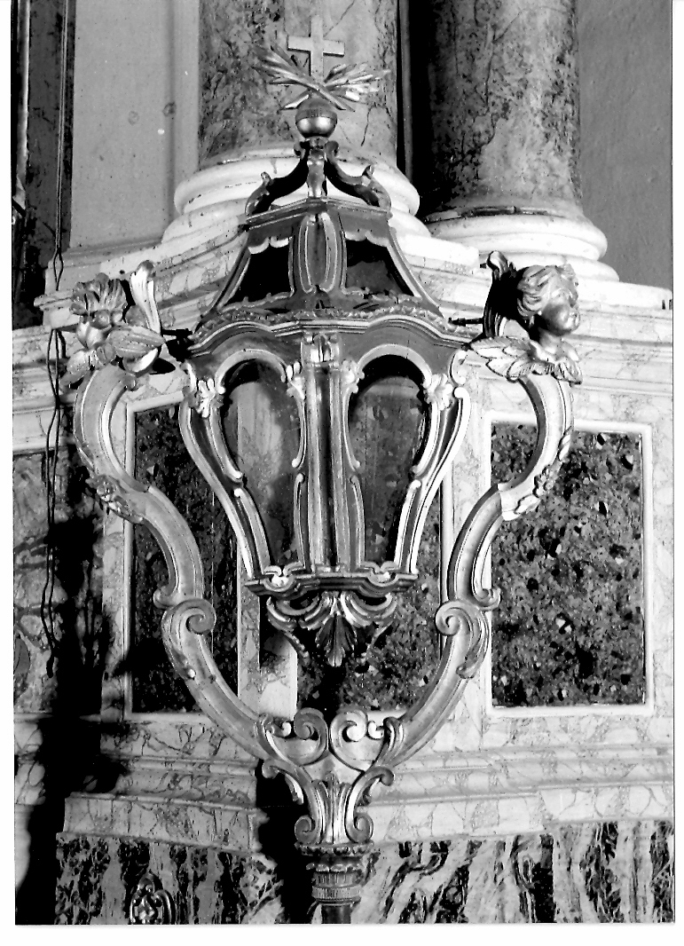 lanterna processionale, serie - bottega marchigiana (sec. XVIII)
