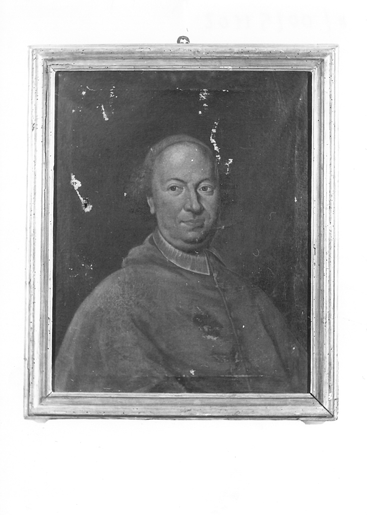 ritratto a mezza figura di cardinale (dipinto) - ambito marchigiano (sec. XVIII)