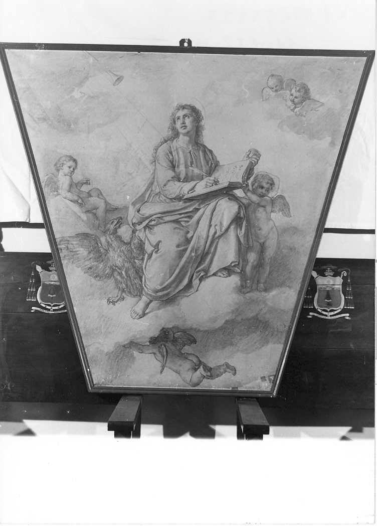 San Giovanni Evangelista (dipinto) di Podesti Francesco (seconda metà sec. XIX)