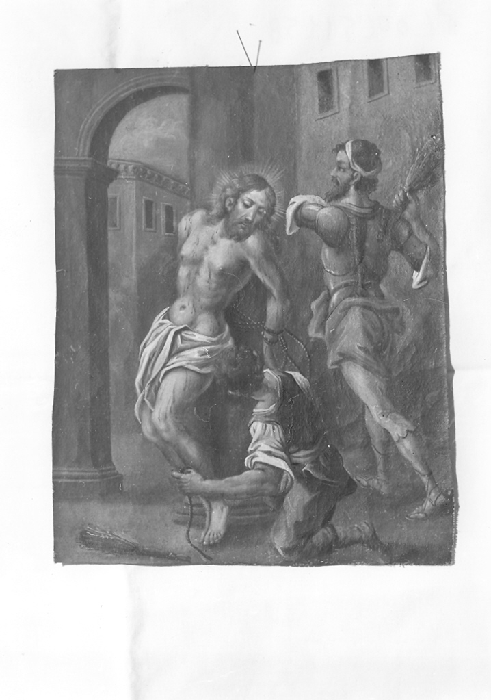 flagellazione di Cristo (dipinto) - ambito marchigiano (sec. XIX)