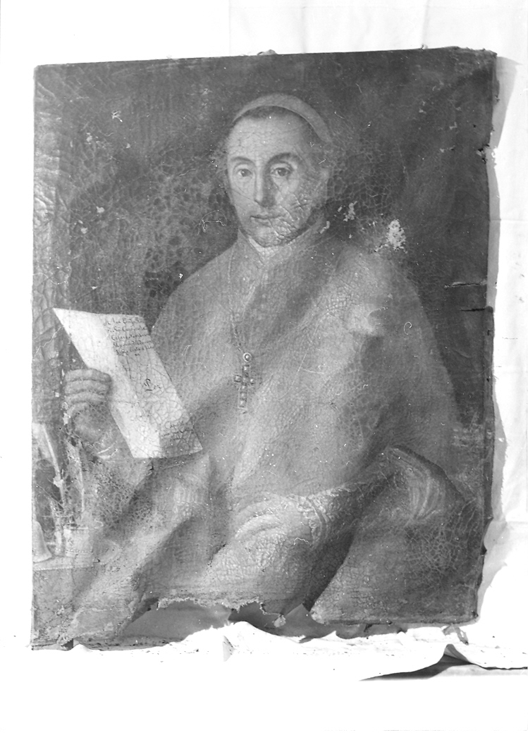 ritratto del cardinale Cesare Membrini (dipinto) - ambito italiano (prima metà sec. XIX)