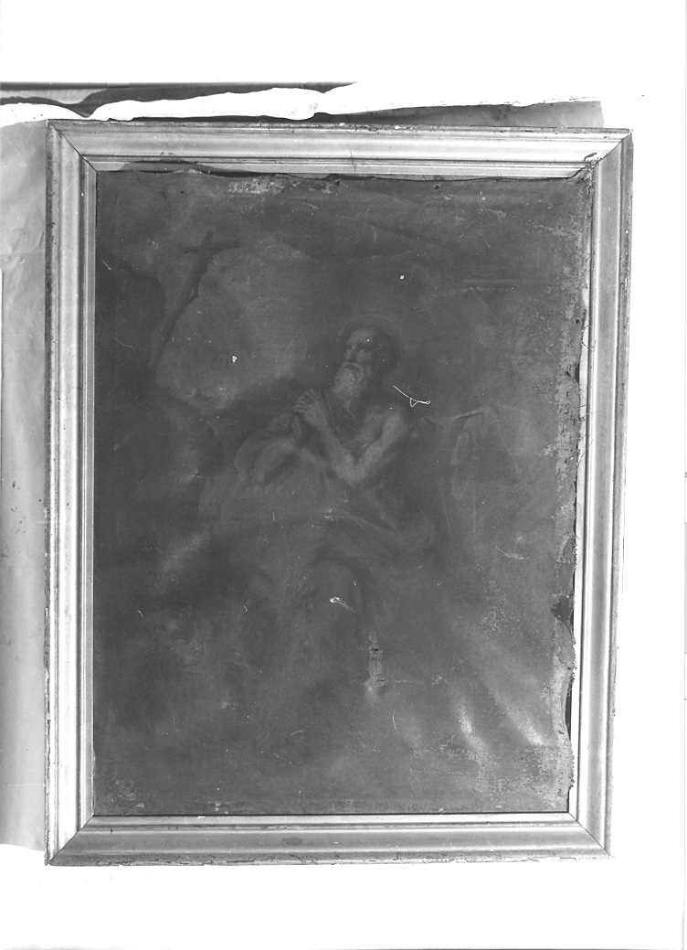 San Girolamo nel deserto (dipinto) - ambito italiano (sec. XVIII, sec. XIX)