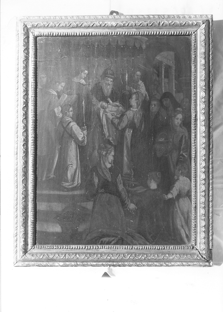 presentazione di Gesù al tempio (dipinto) - ambito veneto (seconda metà sec. XVI)