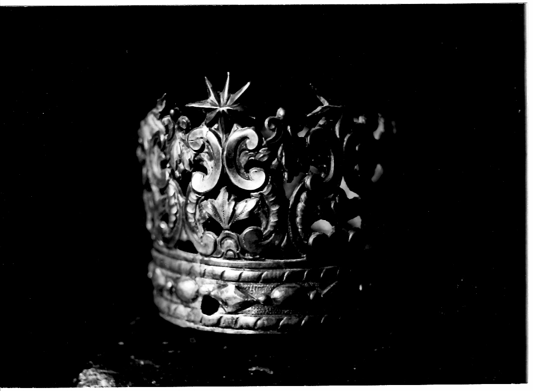 corona da statua - bottega romana (fine sec. XVIII)