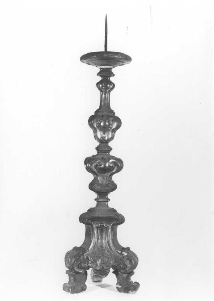 candelabro, serie - bottega marchigiana (sec. XVIII)