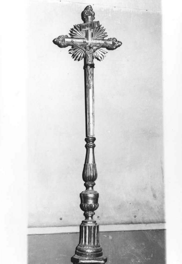 croce d'altare - bottega marchigiana (sec. XVIII)