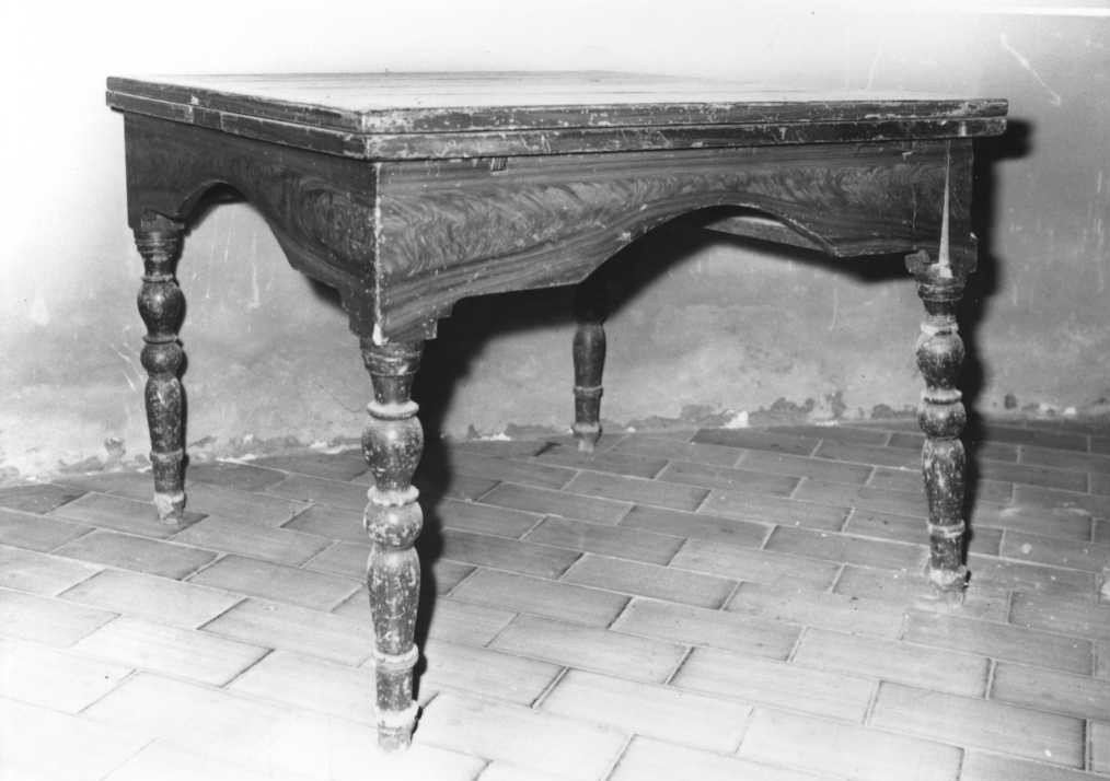 tavolo - bottega marchigiana (sec. XIX)