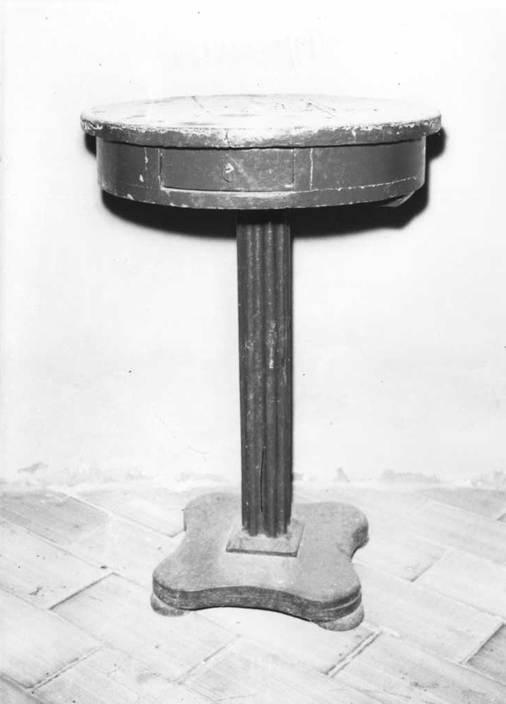 tavolino - bottega marchigiana (sec. XIX)