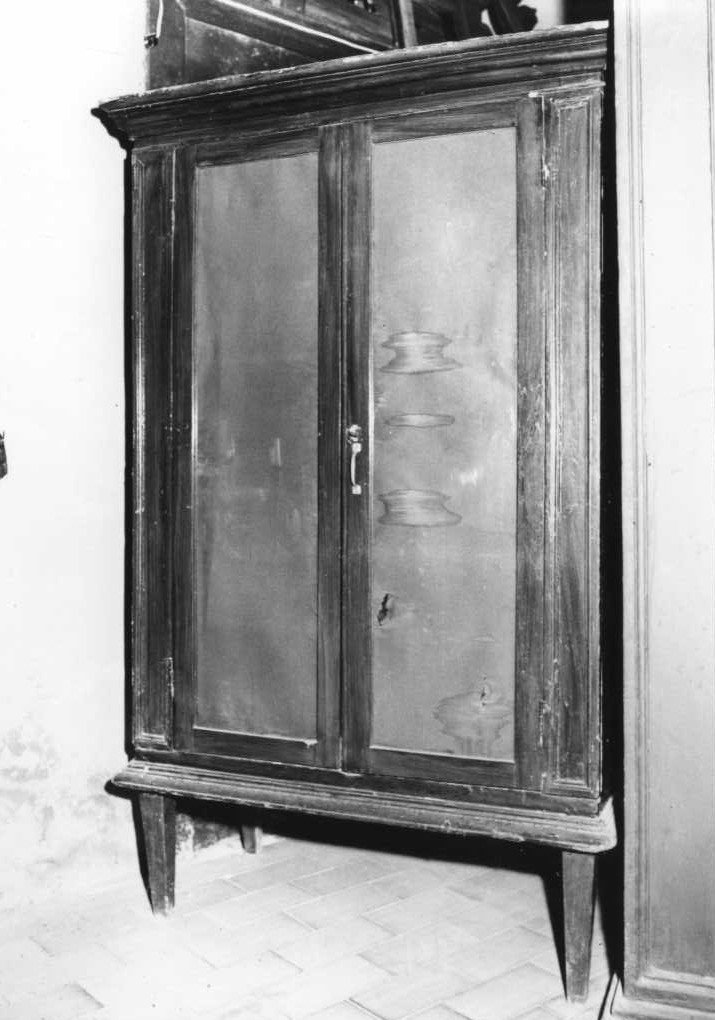 credenza - bottega marchigiana (fine/inizio secc. XVIII/ XIX)