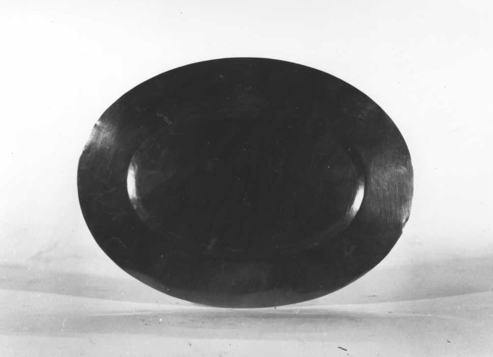 piattino - bottega marchigiana (fine/inizio secc. XVIII/ XIX)