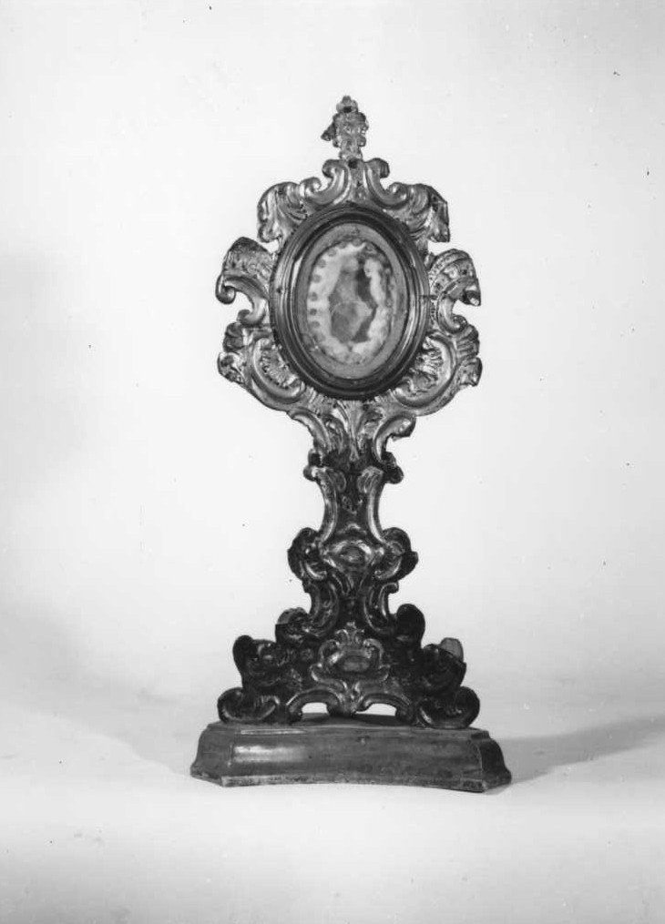 reliquiario fitomorfo - bottega marchigiana (sec. XVIII)