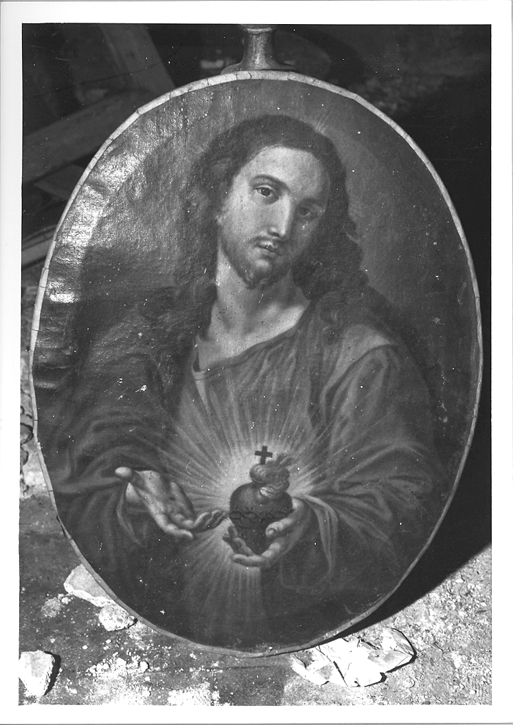 Sacro Cuore di Gesù (dipinto) - ambito italiano (seconda metà sec. XVIII)